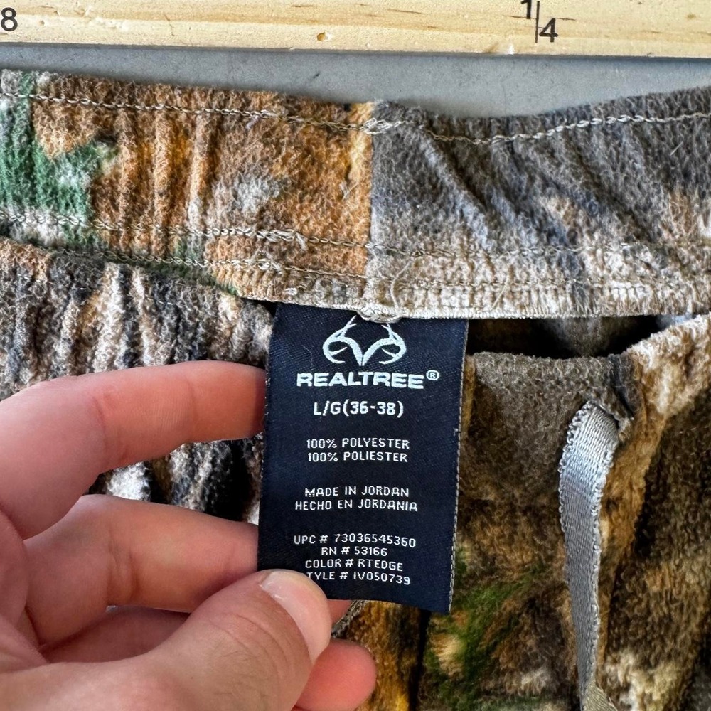 Vintage Realtree camo fleece sweatpants - Picture 3 of 6